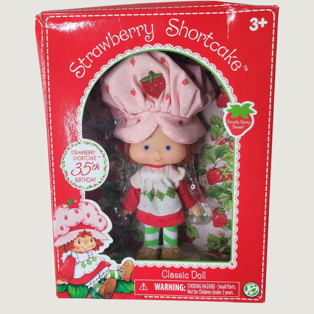Strawberry Shortcake 35th Birthday Classic Doll 2015 Bridge Direct Scented 12340